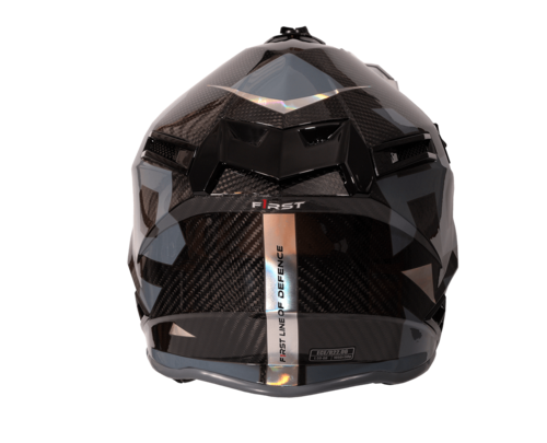 קסדת פירסט קרבון שחור / אפור - F1RST STRIKER CARBON
