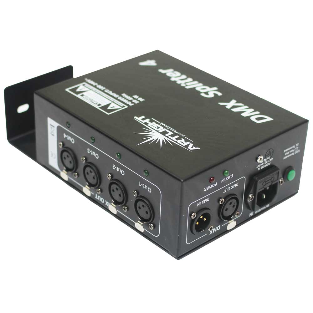 4-Way DMX Splitter