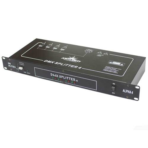 4-Way DMX Splitter