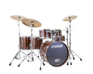 מערכת תופים 6 חלקים ללא אביזרים "22 SONOR AQ2 150th Anniversary Shell Set WM #EBN