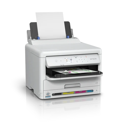 מדפסת צבעונית משרדית Epson WorkForce Pro WF-C5390DW אלחוטית ודו־צדדית       