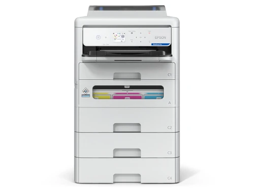 מדפסת צבע עסקית Epson WorkForce Pro EP-C800RDW אלחוטית דו־צדדית 