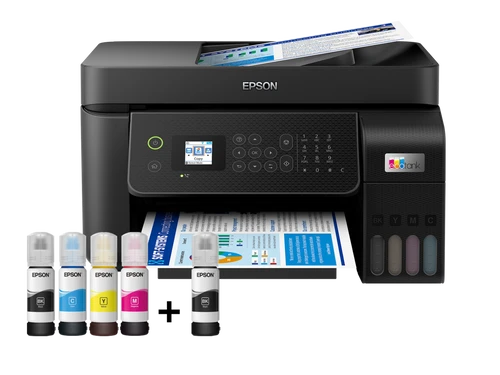 מדפסת משולבת צבעונית Epson EcoTank L5290 Wi-Fi 