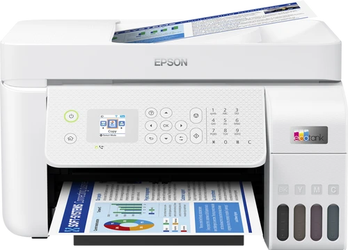 מדפסת משולבת צבעונית Epson EcoTank L5296 Wi-Fi