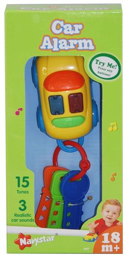 מחזיק מפתחות מוזיקאלי מכונית