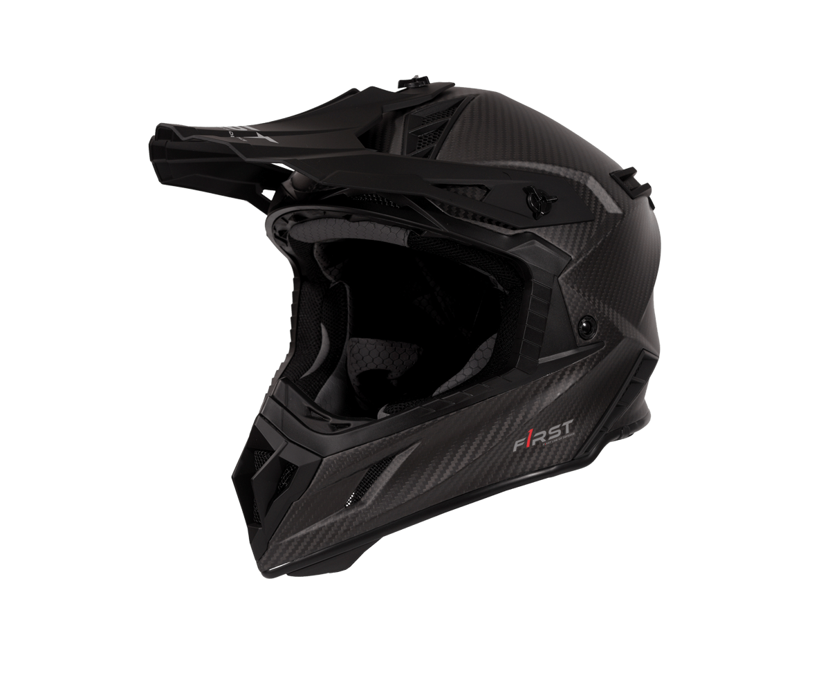 קסדת פירסט קרבון שחור - F1RST STRIKER CARBON