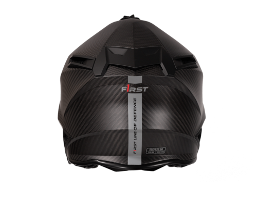 קסדת פירסט קרבון שחור - F1RST STRIKER CARBON