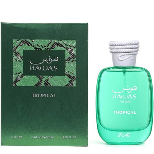 בושם הוואס טרופיקל רסאסי 100 מ״ל א.ד.פ Hawas Tropical Rasasi EDP 100ML