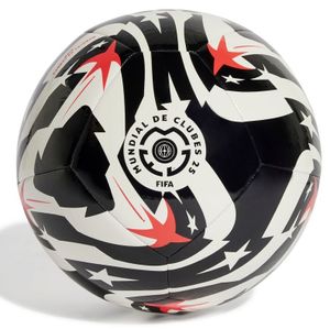 כדורגל במידה 5 לאימונים ומשחקים - מונדיאל המועדונים שחור/לבן