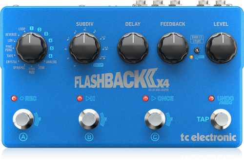 פדל דיליי TC Electronic Flashback 2 X4 Delay