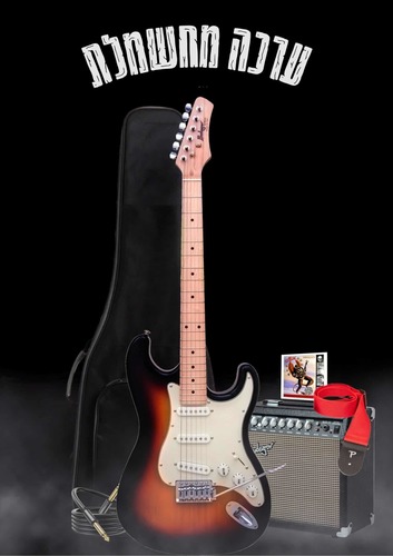 ערכת נגינה מחשמלת Budagov Strat Master-SB