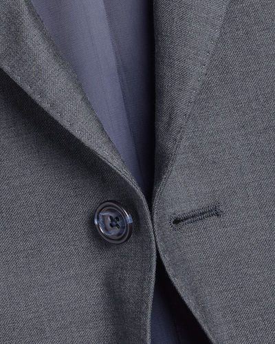 חליפה סלים פיט כחולה - Natural Stretch Twill Suit - Navy