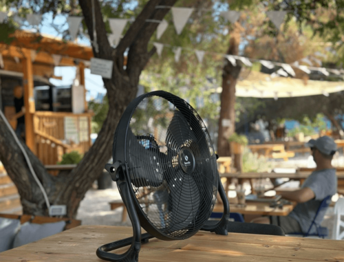 מאוורר רצפתי נטען 16″ SmartAir Hybrid | דגם SBF‑16M 