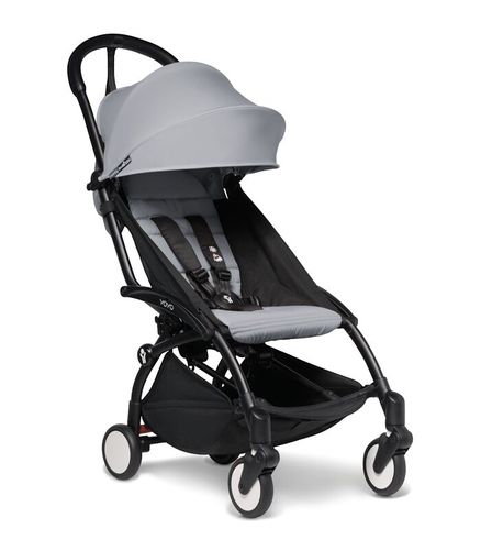 עגלת יויו 3 הכולל עריסה קשיחה + טיולון BABYZEN YOYO צבע אבן 