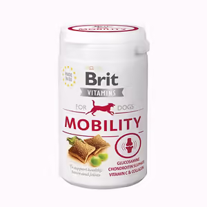 בריט Brit ויטמינס מוביליטי לכלבים תוסף תזונה למפרקים Brit מזון לח