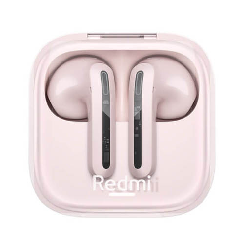 אוזניות TWS שיאומי דגם Redmi Buds 6 Active בצבע ורוד