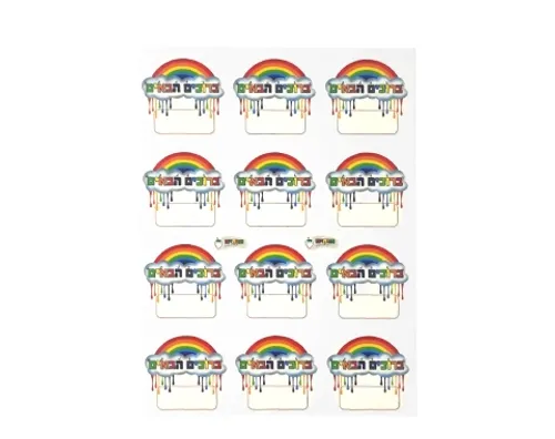 מדבקות דש - 