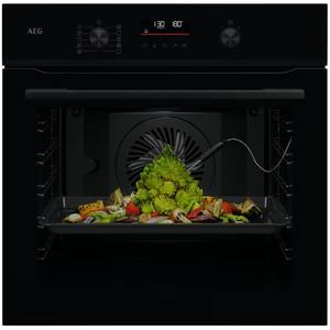 תנור בנוי פירוליטי 71 ליטר AEG ABS65421B SurroundCook שחור | גרמניה