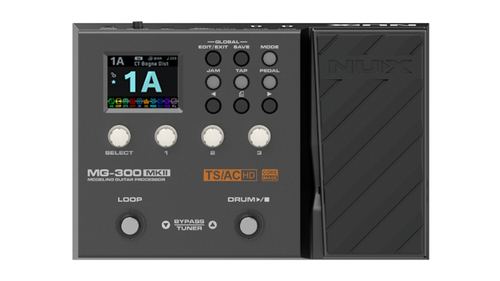 מולטי אפקט לגיטרה NUX MG-300MKII MODELLING GUITAR PROCESSOR