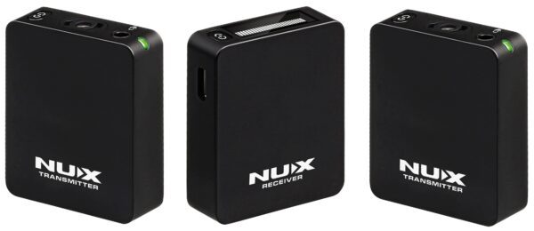 מיקרופון אלחוטי כפול למצלמה NUX B-10 DUAL Vlog Camera Wireless Microphone