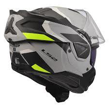 קסדה נפתחת אל אס 2 שחור / אפור / צהוב - LS2 FF910 ADVANT 2