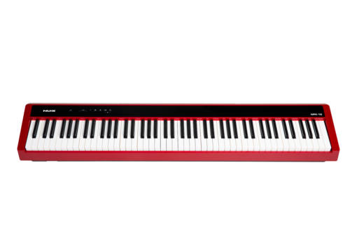 פסנתר חשמלי בצבע אדום NUX NPK-10RD
