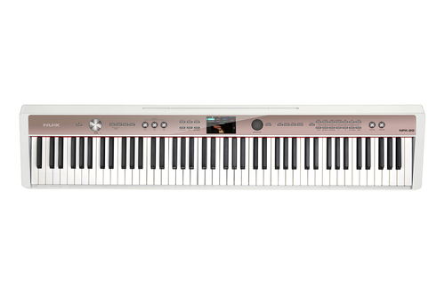 פסנתר חשמלי בצבע לבן NUX NPK-20 WH