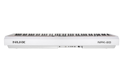 פסנתר חשמלי בצבע לבן NUX NPK-20 WH