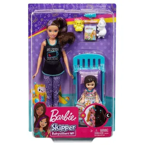 ברבי בייביסיטר וחדר ילדים GHV88 BARBIE
