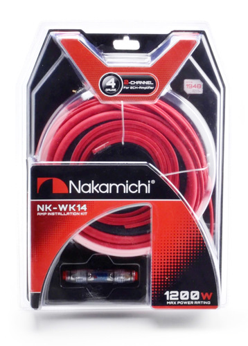 קיט התקנה למגבר NAKAMICHI 4G