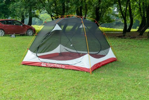 אוהל טרקים ל-4 אנשים QUATTRO IV TREKKING TENT - INFINITY 