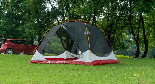 אוהל טרקים ל-4 אנשים QUATTRO IV TREKKING TENT - INFINITY 