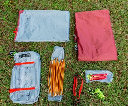 אוהל טרקים ל-4 אנשים QUATTRO IV TREKKING TENT - INFINITY 