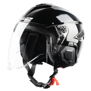 קסדת אופניים / קורקינט אל אס 2 שחור  - LS2 OF610 E-BIKE HELMET