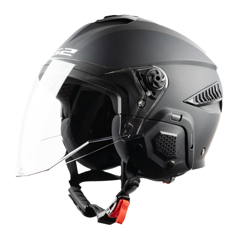 קסדת אופניים / קורקינט אל אס 2 שחור מט - LS2 OF610 E-BIKE HELMET