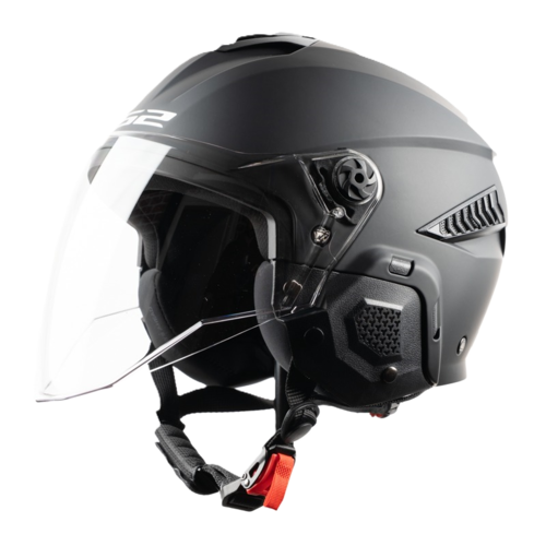 קסדת אופניים / קורקינט אל אס 2 שחור מט  - LS2 OF610 E-BIKE HELMET