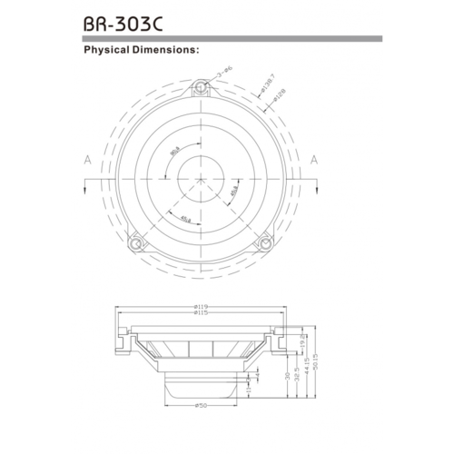 BR-303C סט קומפוננט יעודי ל BMW בלבד! BR-303C
