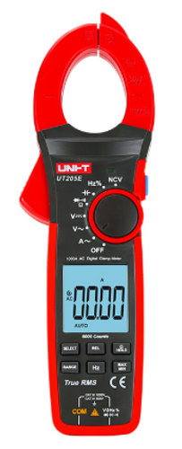צבת אמפר מ'טר 1000A AC\DCמתחים עד 1000V AC\DC