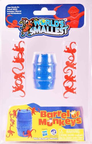 Super Impulse משחק חבית הקופים הקטן בעולם