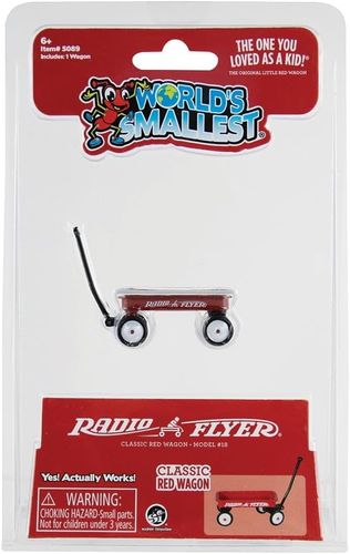 עגלת Radio Flyer אדומה קלאסית – הקטנה בעולם