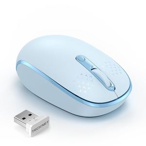 עכבר אלחוטי 2.4GHZ MEETION 3 BUTTONS BLUE/WHITE MT-R545