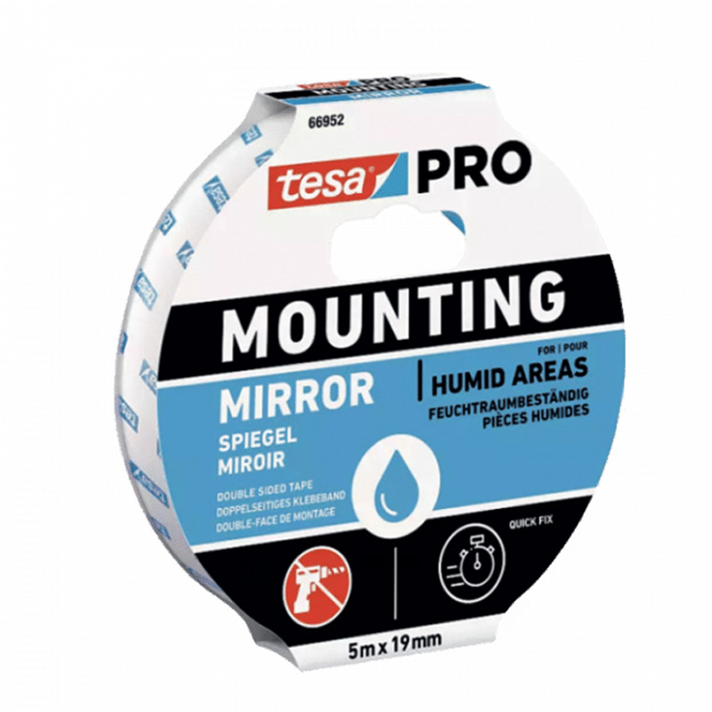 סרט דו צדדי למראות 5 מטר אורך Tesa® PRO 66952