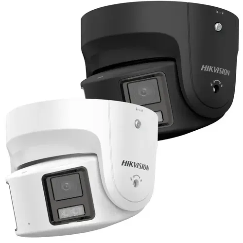 מצלמת כיפה פנורמית IP 8MP דגם DS-2CD2387G2P-LSU/SL מבית HikVision