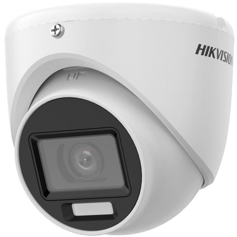 מצלמת טורט/כיפה 3K (5MP) אנלוגית דגם  DS-2CE76K0T-LMFS מבית HikVision 