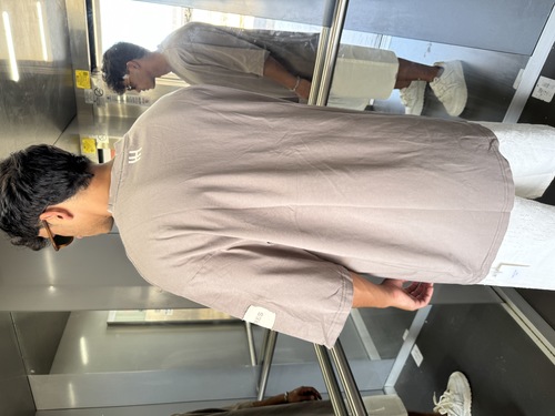 טי שרט look אוברסייז 
