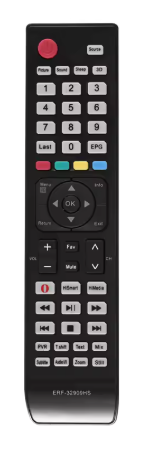 שלט תואם רחוק לטלוויזיה סמארט הייסנס Hisense ERF-32909HS