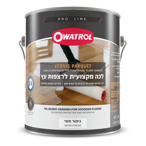 אווטרול לכה פוליאוריתנית פרמיום פנימית לעץ ע