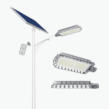 תאורת רחוב סולארית מקצועית - NEWTEC CARBON 5700Lm