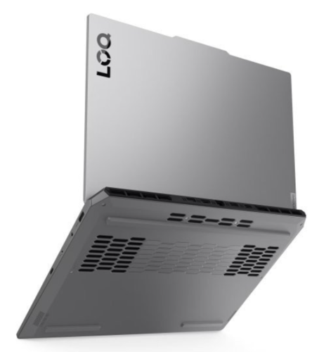 מחשב נייד Lenovo LOQ 83JE00HBIV בזווית פתיחה