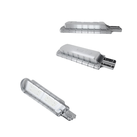 תאורת רחוב סולארית מקצועית - NEWTEC CARBON 14000Lm